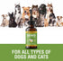 Cats and Dogs Natural Broad Spectrum Treatment Against Parasites and Toxins, Homeopathic Support and Breeds, Made in The USA, 2oz...