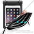 7-8.7 Inch Tablet Universal Waterproof Bag Case Dry Pouch with Lanyard for Samsung Galaxy Tab A7 Lite 8.7’’, Tab A 8.0’’, iPad Mini 4, Mini, Kindl...