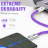 USB C to USB C Silicone Cable 10FT, Ultra Flexible & Soft USB Type C 100W Fast Charging Cable, Geek Industrial PD Data Transfer Cable for Phones,T...