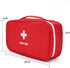 2Pack Portable Empty First Aid Bag Medical Storage Bag Mini Emergency Survival Pouch Bag for Camping Hiking Home Travel Red (2Pcs Red)...