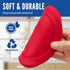 Replacement Lids for Pyrex Containers (1) 1-Cup (2) 2-Cup (2) 4-Cup (1) 7-Cup (2) 3-Cup (1) 6-Cup Round Rectangle (Red)...