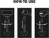 10-Piece Screw Extractor and Left Hand Drill Bit Set, Bolt Extractors, for Removing Broken Studs, Bolts, Socket Screws, and Fittings...
