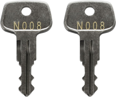 N008 Thule Series frame key,Thule roof rack replacement key,Replacement key for Yakima & Thule Ski, Roof,Cargo Box, Carrier Racks and Crossbars[Co...