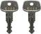N008 Thule Series frame key,Thule roof rack replacement key,Replacement key for Yakima & Thule Ski, Roof,Cargo Box, Carrier Racks and Crossbars[Co...