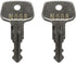 N008 Thule Series frame key,Thule roof rack replacement key,Replacement key for Yakima & Thule Ski, Roof,Cargo Box, Carrier Racks and Crossbars[Co...