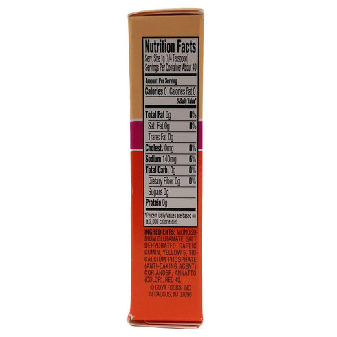 Chefs Secret Ingredient Goya All Purpose Seasoning Bundle with Goya Adobo with Pepper 8 Oz, Sazon Goya Con Culantro Y Achiote 1.41 Oz, and Sazon G...