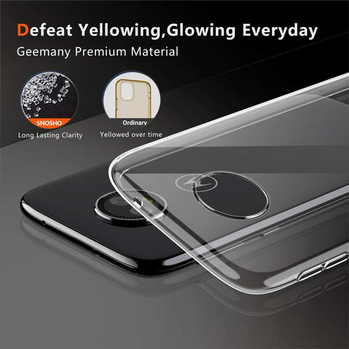 for Moto G6 Slim Phone Case,Thin Silicone Soft Skin Flexible TPU Gel Rubber Anti-Scratch shockproof Protective Cases Cover for Motorola Moto G6,Cr...