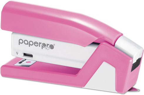 PaperPro 1588 - Pink Ribbon Compact Stapler, 15-Sheet Capacity, Pink/White...