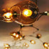 G40 G14.5 E26 LED Bulb Amber 1W Low Watt Edison Bulb 10 Watt Warm White 2200K Vintage LED Globe Night Light Bulb for Ceiling Fan, Chandelier, Vani...