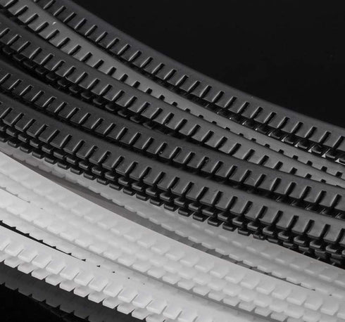 Flexible Sharp and Rough Edge Trim Protector, Push-in Edge Shield for Steel Panels, Wood Panels, Glass and Plastic Panels, Fits 0.03"-0.045" Thick...
