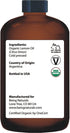 Organic Lemon Essential Oil - Huge 4 FL OZ - 100% Pure & Natural – Premium Natural Oil with Glass Dropper (Lemon Oil)...