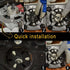 Heavy Duty 285753A METAL Core Motor Coupling Kit by Seentech for Whirlpool & Kenmore Washers - Replaces Part Numbers: AP3963893,PS1485646,1195967,285753AVP,21003,280152,285140,285743