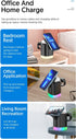 Magnetic Wireless Charging Station for Apple Series,3 in 1 Faster Mag-Safe Wireless Charger Stand for iPhone 14/13/12 Series/iPhone11/Samsung, App...