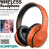 Adult Noise Cancelling Headphones Wireless Bluetooth Headphones Foldable Over Ear Headphones with Microphone Deep Bass for Cellphone PC Class Game...