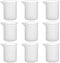 Gartful 100ml Resin Measuring Cups, 9PCS 3 oz Graduated Silicone Resin Mixing Cups, Reusable Stir and Pour Tools for Epoxy Resin, Jewelry Casting ...