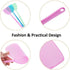 Fly Swatter, 4 Pack Strong Plastic Fly Swat Set Heavy Duty with Long Flexible Handle Multi Pack Assorted Colors...
