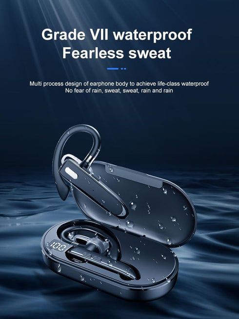 Kamon K530 Wireless Earpiece for Cellphone, Bluetooth 5.1 Headset Wireless Headphone with Charging Case, Mic for Office Driving, Hands-Free Earpho...