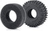 4Pcs RC Tires Terrain Rubber Tires for 1/18 Tra-xxa Trx4m Axial SCX24 RC Crawler Car Upgrade...