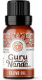 GuruNanda Clove Essential Oil - Pure, Natural & Undiluted for Aromatherapy and Diffuser - 15 ml...