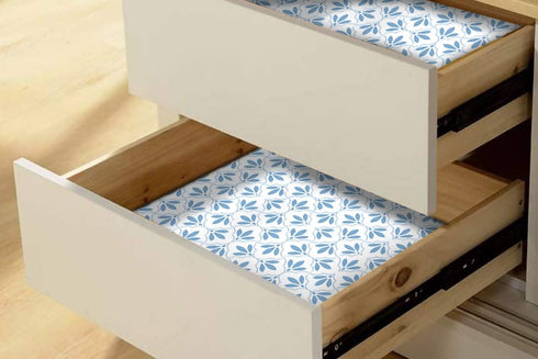 LA BELLEFÉE Fresh Linen Drawer Liners for Dresser 6 Sheets, Scented Drawer Liners Drawer Paper Liners for Dresser, Shelf, Cabinet, Closet, Shoe Ch...