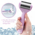 Hilph Ice Roller for Face Metal, Stainless Steel Ice Face Roller for Skin Care, Cold Facial Massager Roller for Puffiness, Eye Bags, Wrinkles, Fin...