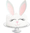Easter Bunny Cake Topper with Eyelashes Easter Party Cake Decoration Supplies for Birthday Party, Wedding, Baby Shower, Spring Eater Party Decorat...