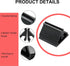 Black Game Card Holder Stand, 25pcs Acrylic Card Stand, Plastic Game Piece Holders for Cards, Party, Game, Photos, Memos, Pictures Display...