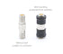 THE CIMPLE CO Coaxial F (F81) Weather Seal Boot - for Coax Ground Blocks, splitters, or Other F Connectors - Creates a Water Tight Seal (Grommet) ...