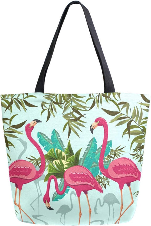 Chic Cute Fashion Style Pattern Extra Large Shoulder Tote Bag for Beach Travel Weekender Gym Grocery Shopping...
