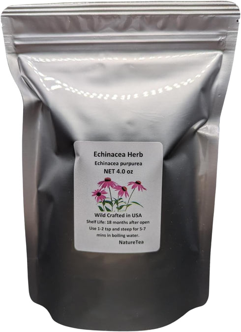 Echinacea Herb - Echinacea purpurea Loose Leaf C/S 100% from Nature (4 oz)...