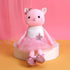 Plush Ballerina Dolls Kitten Cat Stuffed Animals Toys Ballet Dance Recital Gifts for Girls 15.5 Inches (Pink)...