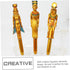 Pharaoh Ballpoint Pen Egyptian Adulting Pens for Note Taking Writing Pens Pen for Writing Plastic Student Commemorate Supplies 10pcs...