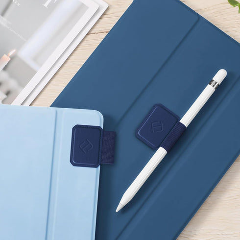Fintie 4 Pack Pen Loop Holder for Apple Pencil Pro, Apple Pencil (USB-C) & Apple Pencil (1st / 2nd Gen) and Stylus Pens, Elastic Adhesive Leather ...