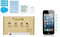 IFLASH iPhone SE 1st Gen, iPhone 5S Glass Screen Protector, Crystal Clear Tempered Glass Screen Protector for Apple iPhone 5/5S/5C/SE - Case Frien...