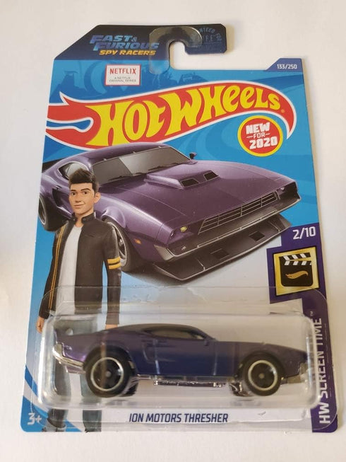 Hot Wheels 2020 Fast & Furious Spy Racers Hw Screen Time ION Motors Thresher, Purple 133/250...