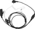 VX 261 VX-261 Radio Earpiece with Mic Surveillance Ear Piece Headset Headphone Compatible with Motorola Vertex Standard VX-424 VX-231 EVX-261 EVX-...