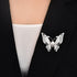 Brooches for Women Pearl Butterfly Brooch Pins for Women Fashion Clothes Broches Para Ropa De Mujer Masterpiece Broach Silver...