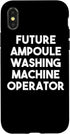 iPhone X/XS Future Ampoule Washing Machine Operator Case...