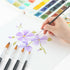 Transon 11pcs Round Paint Brush Basic Set for Watercolor, Acrylic, Gouache, Ink, and Tempera Painting...