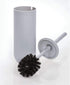 iDesign Cade Bowl Brush and Holder, Toilet Cleaning Set for Bathroom, Matte Gray 2 Each...