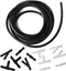 Windshield Washer Hose Kit - 4 Meter Universal Washer Fluid Hose with 12 Pcs Hose Connectors, Suitable for Most Windshield Washer Nozzle Installat...
