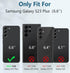 FNTCASE for Samsung-Galaxy S23+Plus Case: Dual Layer Protective Textured Cover with Belt-Clip Holster & Kickstand | Military Grade Drop Protection...