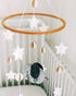 Scandinavian Elephant Baby Crib Mobile - Grey, Portable, Hanging Mobile for Newborns, Parents, Gift-givers...