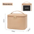 Makeup Bag, Large Capacity Make Up Bag for Cosmetics Vertical Storage,Toiletry Bag for Skincare Makeup Organizer Bag for Travel,With Makeup Brushe...
