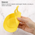 uxcell Silicone Spoon Rest, 7.68" x 3.74" Heat Resistant Kitchen Utensil Holder Spatula Ladle Rest for Counter Stove Top, Yellow 4Pcs...