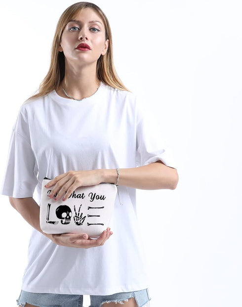 Radiology Makeup Bag Xray Gift Radiologist Gift Rad Tech Cosmetic Bag Radiology Gift Thank You Gift Student Graduation Zipper Pouch (Do What You l...