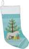 Caroline's Treasures BB9272CS Paso Fino Horse Christmas Christmas Stocking, Teal Fireplace Hanging Stockings Christmas Season Party Decor Family H...