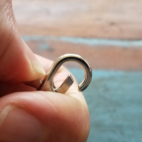 Bulk 50 Pack - Premium Metal Lobster Claw Clasps - Wide 3/4 Inch D Ring - 360° Swivel Trigger Snap Hooks - Great for DIY Lanyards, Keychain Clasps...