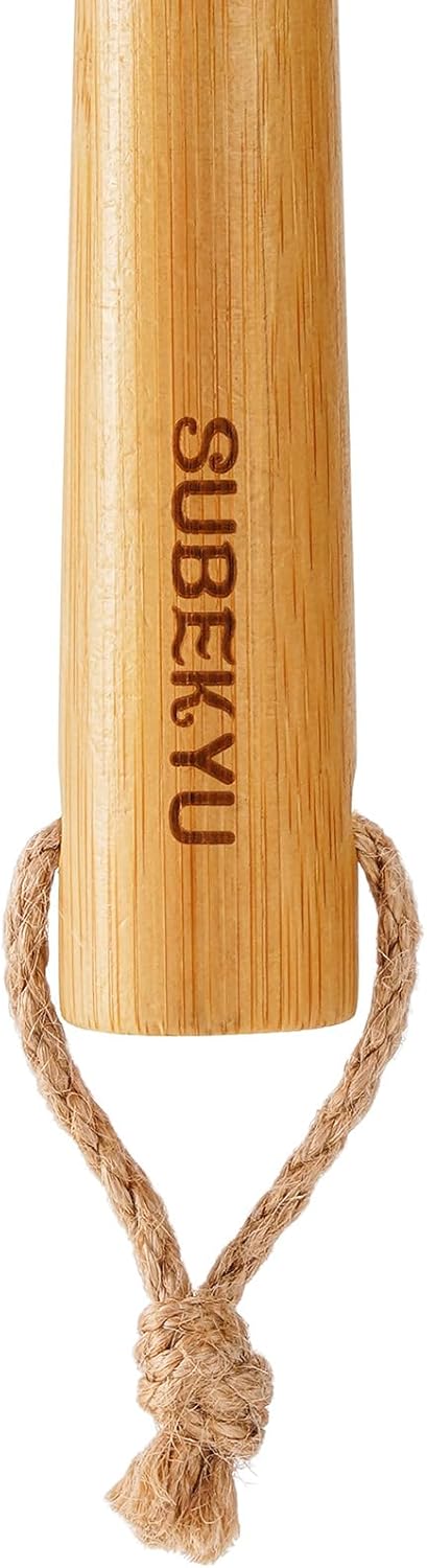 SUBEKYU Scrub Brush, Cleaning Brushes with Handle for Household Use, Heavy Duty Scrub Brushes for Cleaning Bathroom Shower Toilet Bathtub Tile Flo...