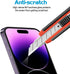 3 Pack Screen Protector for iPhone 14 Pro Max 6.7 inch + 3 Pack Camera Lens Protector Tempered Glass Film...